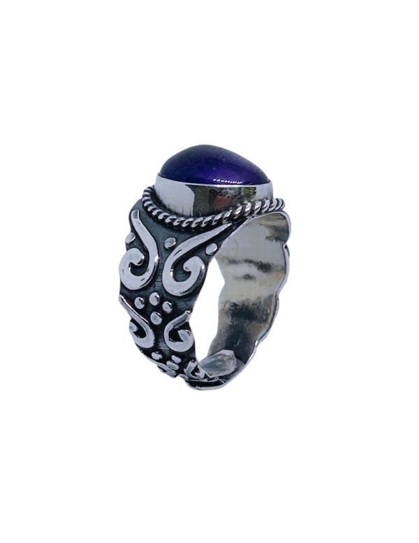 Amethyst Adjustable Ring - Image 5