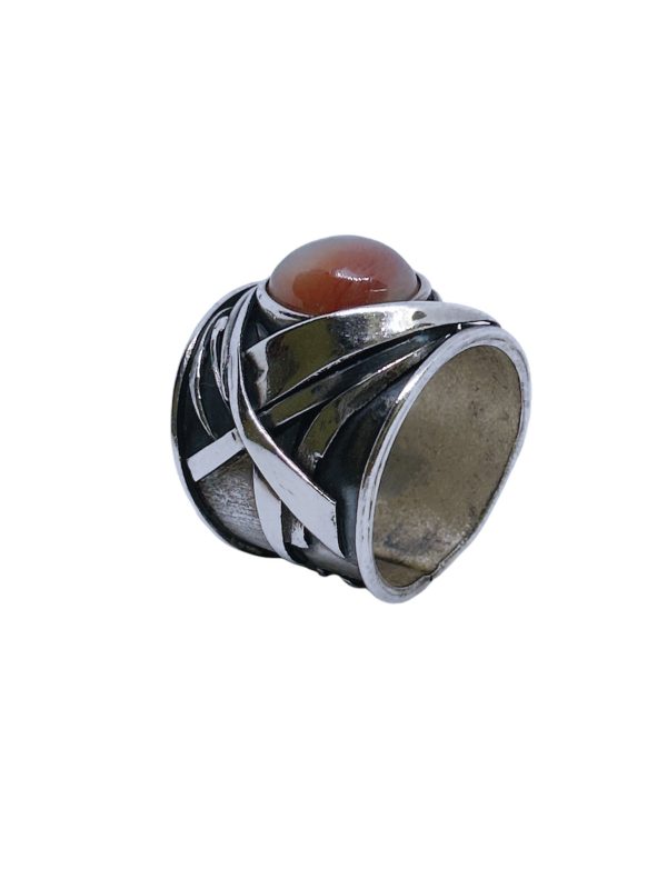 Carnelian Agate Ring - Image 3