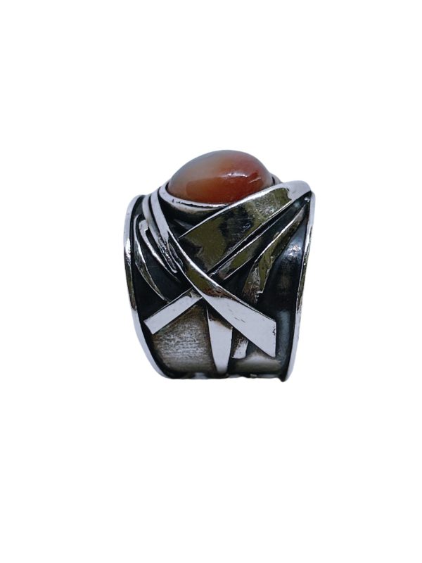 Carnelian Agate Ring - Image 5