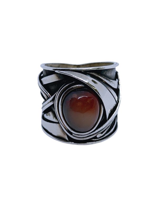 Carnelian Agate Ring