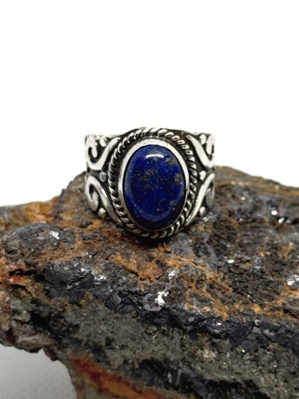 Lapislazuli Adjustable Ring