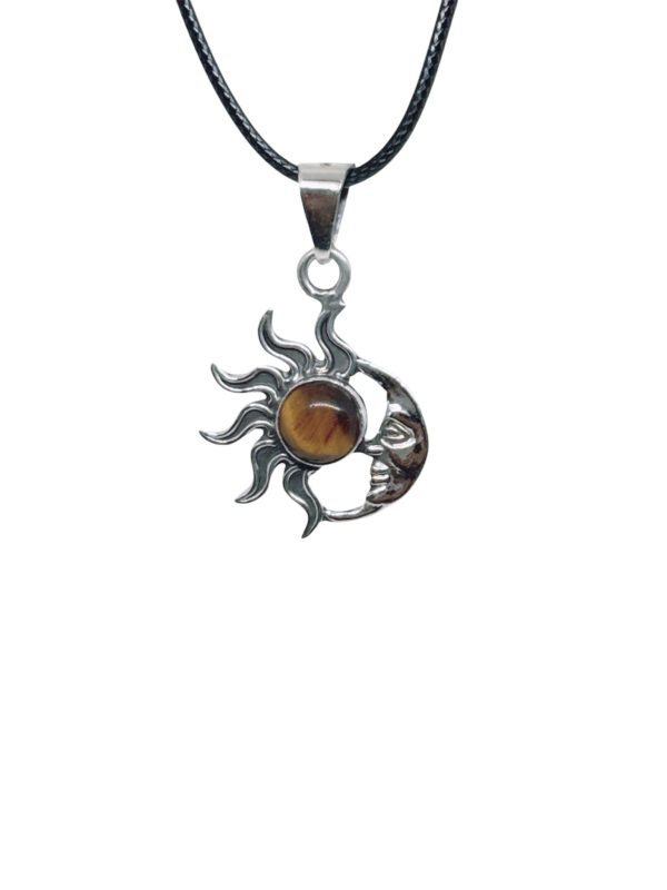 Sun & Moon 4 Piece Jewelry Set  Tiger's Eye Gem - Image 6